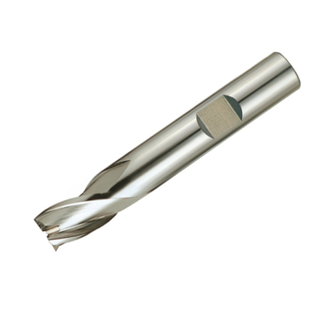 Europa Tools HSS-E End Mill - Uncoated 3 Flute Standard Short Throw Away - 1mm