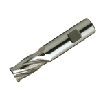 Europa Tools HSS-E Roughing End Mill - Uncoated Multi Flute Fine Pitch - Short Length - 14mm