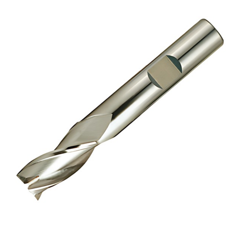 Europa Tools HSS-E End Mill - Uncoated 3 Flute STD Long Series Throw Away - 1.5mm