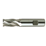 Europa Tools HSS-E Roughing End Mill - Uncoated Multi Flute Fine Pitch - Short Length - 14mm