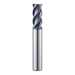 Widin Carbide End Mill For Stainless & Exotics - 4 Flute Variable Helix Square Edge - 4mm