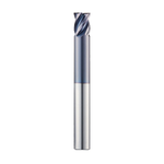 Widin Carbide End Mill For Stainless & Exotics - 4 Flute Variable Helix LongShank - Square Edge - 6mm