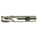 Europa Tools HSS-E Roughing End Mill - Uncoated 3 Flute Coarse Pitch - Short Length - 40mm