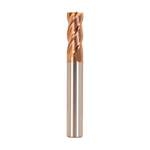 Vortex Carbide End Mill - 4 Flute Square Edge - TiSiN Coated - 1.5mm x 50mm