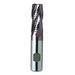 Europa Tools HSS-E Roughing End Mill -TiAlN Coated Multi Flute - Short Length -26mm