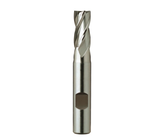 Europa Tools HSS-E End Mill - Uncoated Multi Flute - Short Length - 6mm