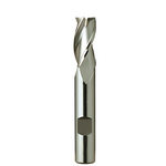 Europa Tools HSS-E End Mill - Uncoated 3 Flute Centre Cutting - Short Length - 8mm