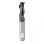 Europa Tools Powder Metal End Mill - 3 Flute Long Length Throwaway PM3 - 5.5mm