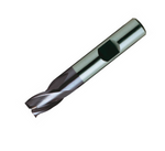 Europa Tools HSS-E End Mill - TiAlN Coated 3 Flute Centre Cutting - Stub Length - 3mm