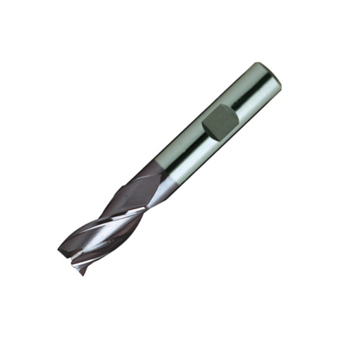 Europa Tools HSS-E End Mill - TiAlN Coated 3 Flute Centre Cutting - Short Length -3.5mm