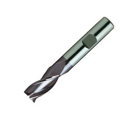 Europa Tools HSS-E End Mill - TiAlN Coated 3 Flute Centre Cutting - Short Length -8mm