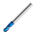 Europa Tools Carbide End Mill 3 Flute Cebtre Matched - Ball Nose - Pulsar Blue - 20mm