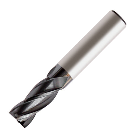 Europa Tools Carbide End Mill 4 Flute Square Edge - Short Length - Pulsar XL - 2.5mm