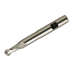 Europa Tools HSS-E End Mill - Uncoated 2 Flute Extra Long Length Ball Nose - 8mm