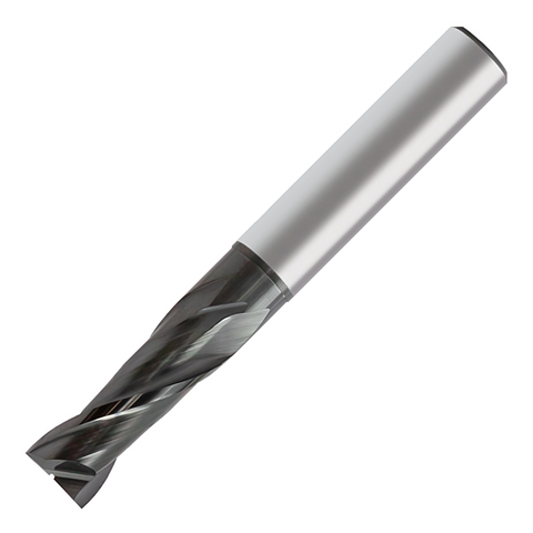 Europa Tools Carbide End Mill 2 Flute Square Edge - Standard Length - Pulsar DMX - 1.2mm