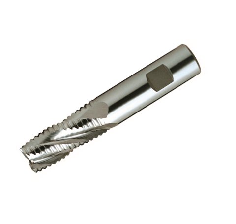 Europa Tools HSS-E Roughing End Mill - Uncoated Multi Flute - Short Length - 10mm