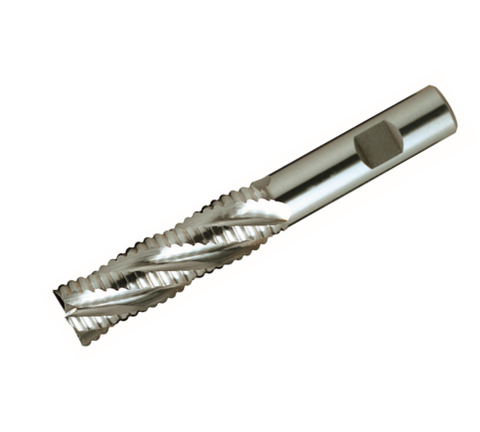 Europa Tools HSS-E Roughing End Mill - Uncoated Multi Flute - Long Length - 13mm