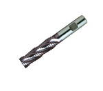 Europa Tools HSS-E Roughing End Mill -TiAlN Coated Multi Flute - Long Length -20mm