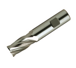 Europa Tools HSS-E Roughing End Mill - Uncoated Multi Flute Fine Pitch - Short Length - 20mm