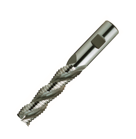 Europa Tools HSS-E Roughing End Mill - 3 Flute Long Length For Aluminium - 18mm