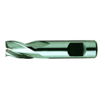 Europa Tools HSS-E End Mill - Uncoated 3 Flute With Flatted Shank - Short LengthThrow Away - 1mm