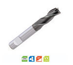 Europa Tools Powder Metal End Mill - 3 Flute Long Length Throwaway PM3 - 8.5mm