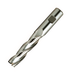 Europa Tools HSS-E Roughing End Mill - Uncoated 3 Flute Coarse Pitch - LongLength - 14mm