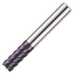 Europa Tools Carbide End Mill 6 Flute Square Edge - 45° Helix - Long Length - Pulsar XL - 8mm