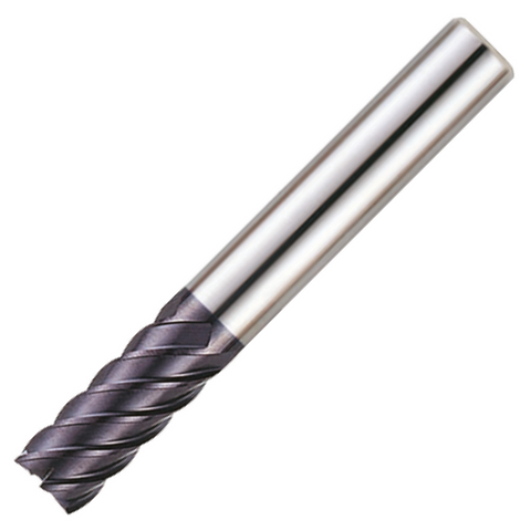 Europa Tools Carbide End Mill 6 Flute Square Edge - 45° Helix - Long Length - Pulsar XL - 16mm