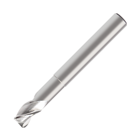 Europa Tools Carbide End Mill 3 Flute - Corner Radius With Extended Neck For For Aluminium - Long Length Mastermill AL-HPC - 10mm x R1.6