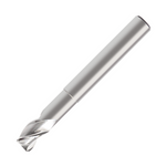 Europa Tools Carbide End Mill 3 Flute - Corner Radius With Extended Neck For For Aluminium - Long Length Mastermill AL-HPC - 12mm x R1.2