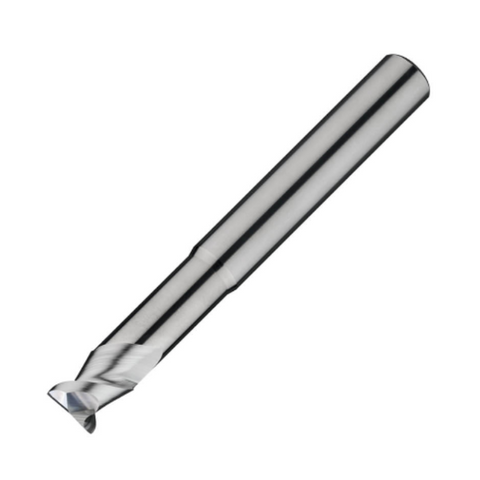 ITC Carbide End Mill Square Edge 2031 - 2 Flute 55° Helix With Trace Of Land with Wiper Flats - Non-Ferrous - 16mm