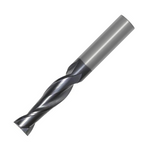 OSG Carbide 2 Flute End Mill Square TiAlN Coated - Long Length Centre Cutting For General Applications - 5mm