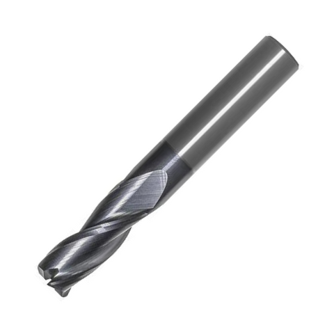 OSG Carbide 3 Flute End Mill Corner Radius TiAlN Coated - Regular Length Centre Cutting For General Applications - 6mm x R0.25