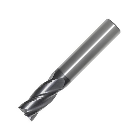 OSG Carbide 4 Flute End Mill Square TiAlN Coated - Regular Length Centre Cutting For General Applications - 6mm