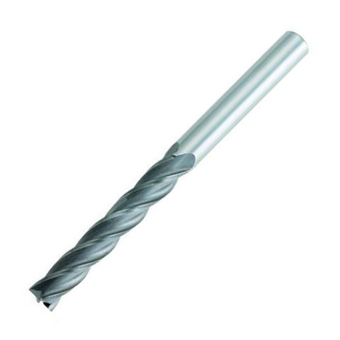 OSG Carbide 4 Flute End Mill Square - Extra Long Length Centre Cutting For General Applications - 10mm