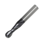 OSG Carbide 2 Flute End Mill Ball Nose TiAlN Coated - Regular Length Centre Cutting For General Applications - 4.5mm