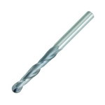 OSG Carbide 2 Flute End Mill Ball Nose - Extra Long Length Centre Cutting For General Applications - 8mm