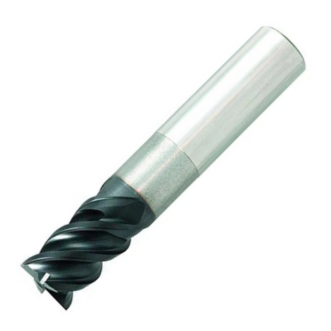 OSG Carbide High Helix End Mill Square Edge TiAlN Coated - Regular Length For General Applications - 12mm