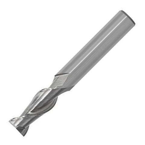 OSG Carbide Centre Cutting End Mill Square Edge Regular Length - For Aluminium - 6mm