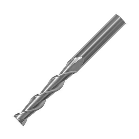 OSG Carbide Centre Cutting End Mill Square Edge Long Length - For Aluminium - 12mm