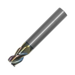 OSG Carbide 3 Flute Centre Cutting Corner Radius End Mill DLC Coated Short Length - For Aluminium - 12mm x R3