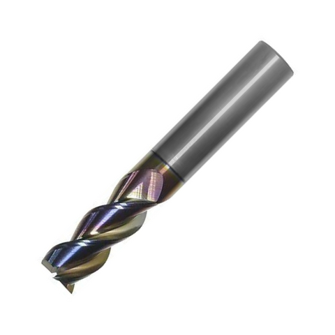 OSG Carbide 3 Flute End Mill Square Edge DLC Coated - For Aluminium - 6mm