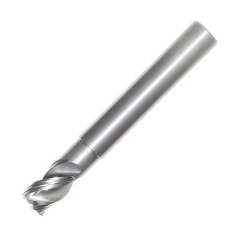 OSG Carbide Pocket Milling End Mill Corner Radius - For Copper & Aluminium - 10mm x R0.5