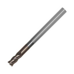 OSG Carbide 4 Flute End Mill Square Edge TiSlN Coated - Long Length For Exotic Materials - 12mm