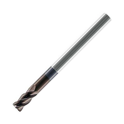 OSG Carbide 4 Flute End Mill Corner Radius TiSlN Coated - Long Length For Exotic Materials - 12mm x R1