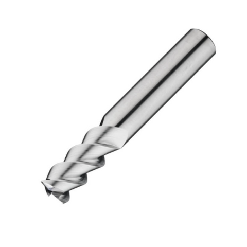 ITC Carbide End Mill Square Edge 3041 - 3 Flute 55° Helix Trace Of Land - Non-Ferrous - 4mm