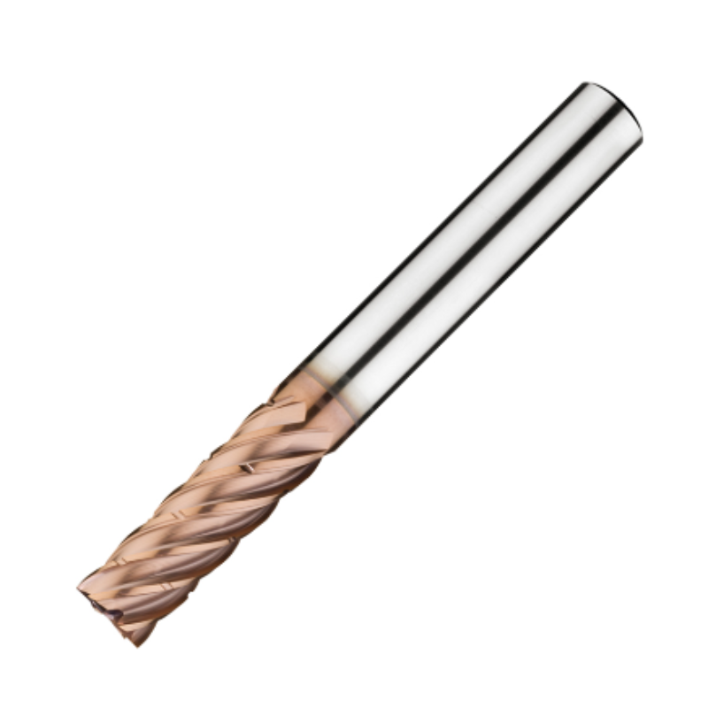 ITC Carbide End Mill Corner Radius 6054 - 6 Flute 38° Helix With Roll ...