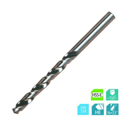 Europa Tools Jobber Drill - HSS-E Cobalt - 1.4mm