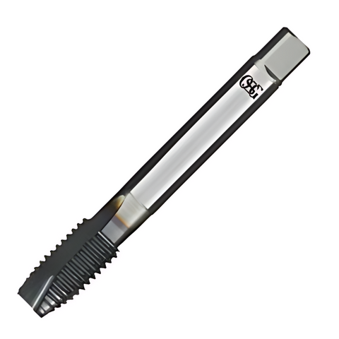 OSG Threading Tap G (BSP) A-Spiral Point - Powder Metal Right Hand -TiCN Coated - Through Holes DIN5156 - 5/8 x 14